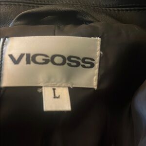 Vigoss Dark Leather Jacket